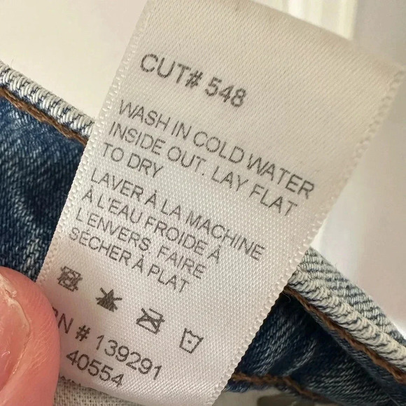 BLDWN Vintage Straight Jean in Vintage Blue. - Picture 7 of 7